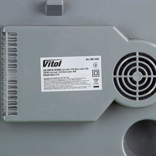 Холодильник термоэл. 30 л. VBS-1030 12V 220V 58W (VBS-1030)