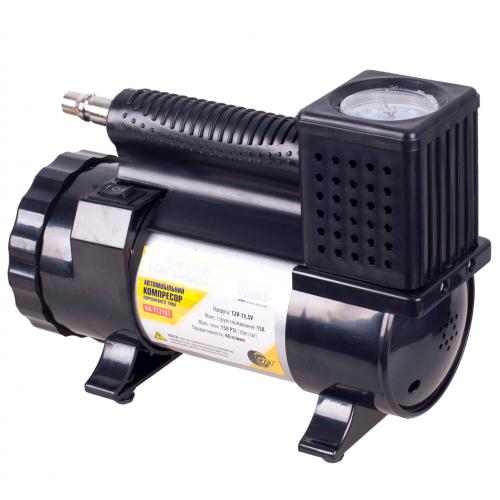 Компрессор Торнадо КА-Т12181 10 атм. 15Amp 40л фонарь прикур.+переходник шланг 3,0м