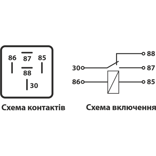 Реле 30/20A Pulso 5-конт (90.3747-10)