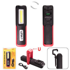 Переносна лампа "VOIN" VL- 99, 3W-COB+3W XPE, АКБ1200mAh, магніт, інд. заряда