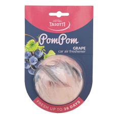 Ароматизатор мішечок Tasotti / серія POM POM Grape (102806) Ароматизатор мішечок Tasotti / серія POM POM Grape (102806)