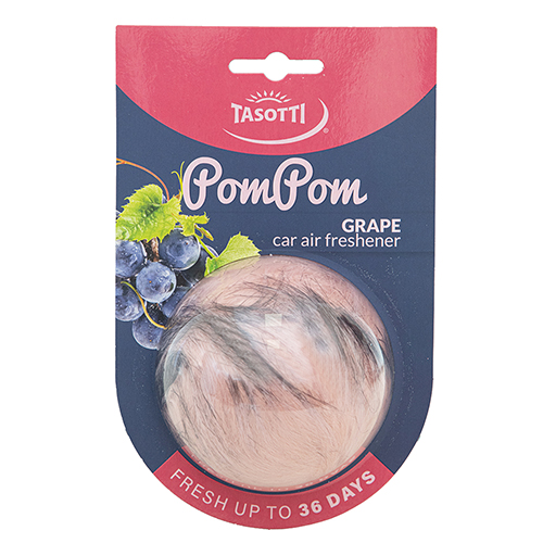 Ароматизатор мешочек Tasotti серия POM POM Grape (102806)