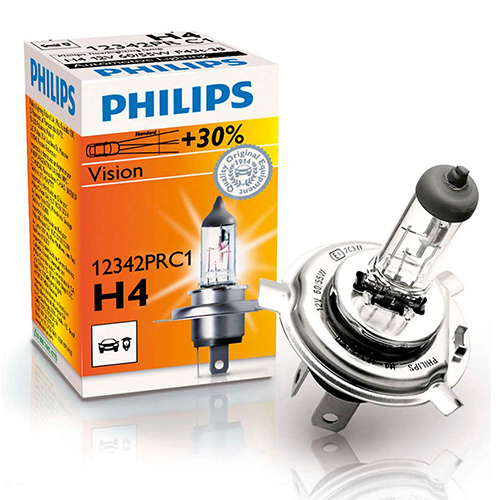 Автолампа Philips Vision H4 +30% (12342PR C1) 1.45e