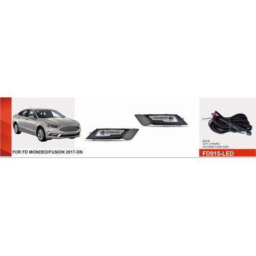 Протитуманні фари Ford Fusion 2017-18, FD-915L, eл.проводка
