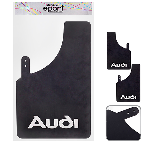 Бризковики MASTER SPORT AUDI малі універсальні гумові (2 шт.)