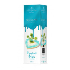 Ароматизатор рідкий для дому/офісу Tasotti "Car & Home" QUEENS White 100ml Tropical Oasis (100250) Ароматизатор рідкий для дому/офісу Tasotti "Car & Home" QUEENS White 100ml Tropical Oasis (100250)