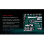 Набір торц. головок 1, 4"DR4-14мм та 1, 2"DR10-32 мм,108 предм(12 г) HANS