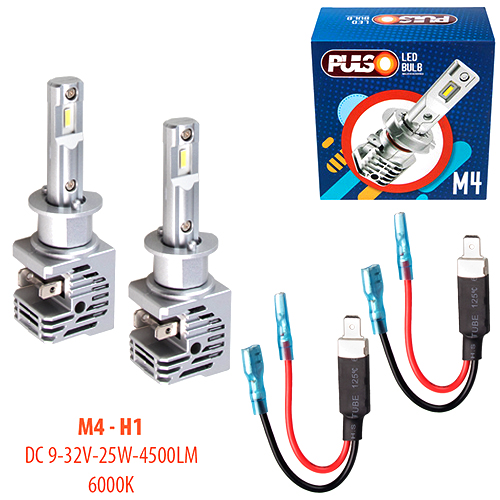Лампы PULSO M4-H1 LED-chips CREE 9-32v 2x25w 4500Lm 6000K