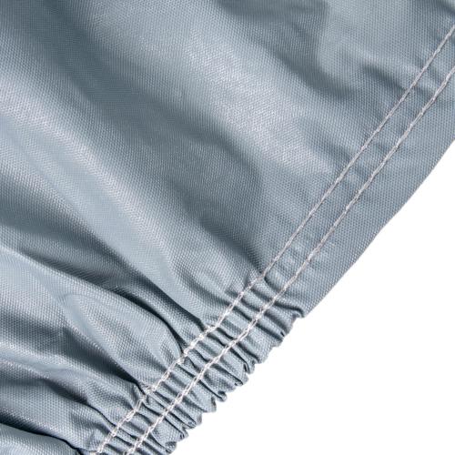 Тент автом JC13402 M джип, мінівен сірий з підкладкою PEVA+non PP Cotton 432х185х145 к.з.