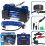 Компрессор ViTOL К-72 10 атм. 25Amp 90л 2 цилиндра шланг 5,0м с дефлятором клеммы