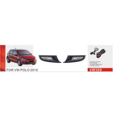 Протитуманні фари VW Polo 5 2010-14, VW-369, H8-12V35W, eл.проводка