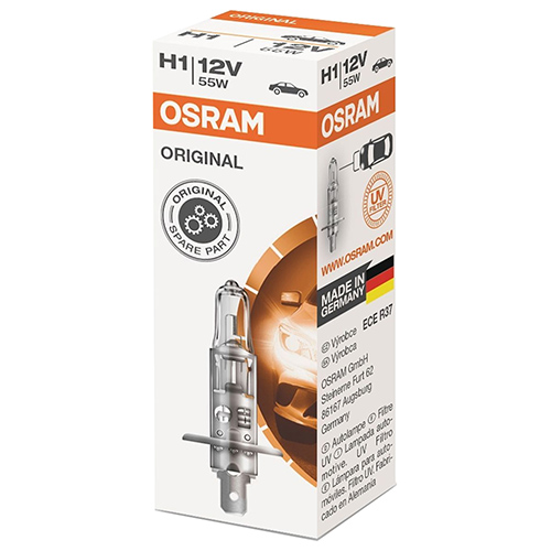 Автолампа OSRAM original H1 12V 55W
