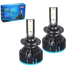 Лампи PULSO S6, LED, H7, Flip Chip, 12-24V, 33W, 3600Lm, 6000K