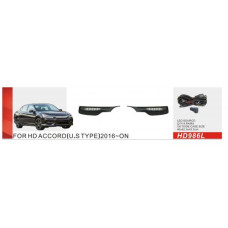 Протитуманні фари Honda Accord, 2016-17, HD-986L, U.S TYPE, ел.проводка