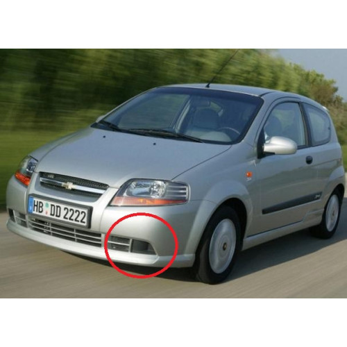 Протитуманні фари Chevrolet Aveo Hatchback, 2002-08, CV-247, проводка