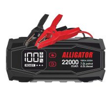 Пусковий пристрій Alligator Jump Starter 1000A/2000A 22000mAh Пусковий пристрій Alligator Jump Starter 1000A/2000A 22000mAh