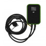 Зарядний пристрій Green Cell Wallbox EV PowerBox 22кВт з кабелем Type2 6м для заряджання електромобілів