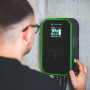 Зарядний пристрій Green Cell Wallbox EV PowerBox 22кВт з кабелем Type2 6м для заряджання електромобілів